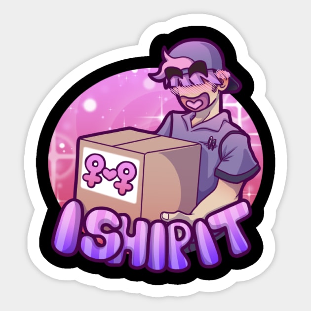 I Ship It Yuri Sticker by AllKindsOfYES